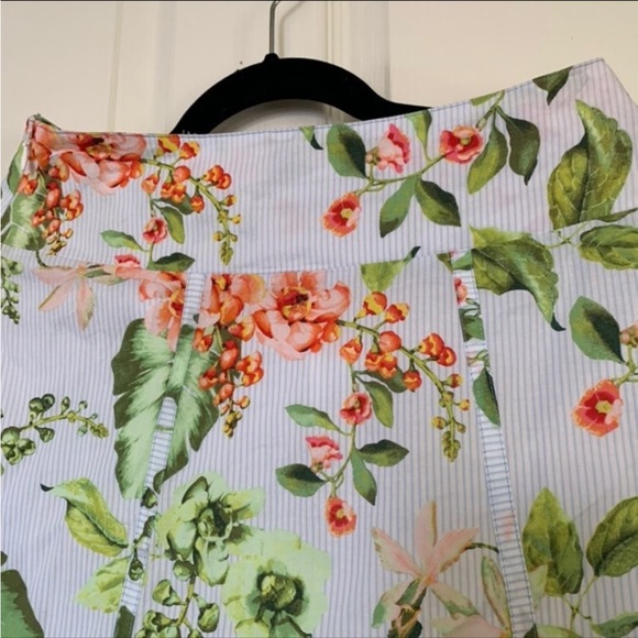 NEW! $109 TOMMY HILFIGER Floral Maxi Skirt Sz 4 BOHO Bohemian - Picture 5 of 11